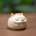 Handmade White Duanni Dragon Bun Tea Pet