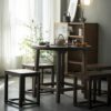 1 Vintage Tea Space Walnut Wood  Furniture