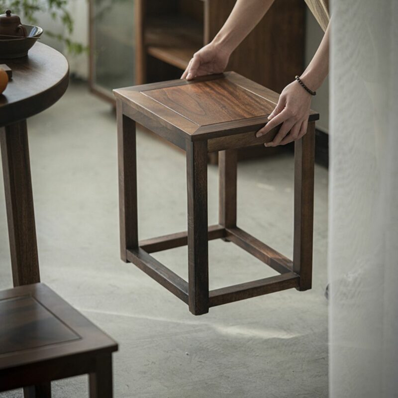 10 Chinese Style Vintage Walnut Wood Table