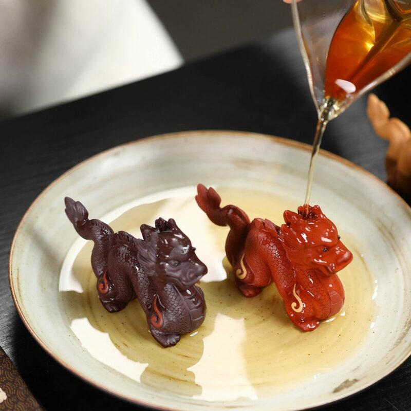 Handmade Zisha Yixing Clay Chinese Dragon Tea Pet