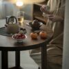 8 Vintage Tea Space Walnut Wood  Furniture