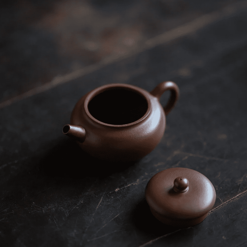 Aged Zini Yuan Gu 100ml Yixing Teapot