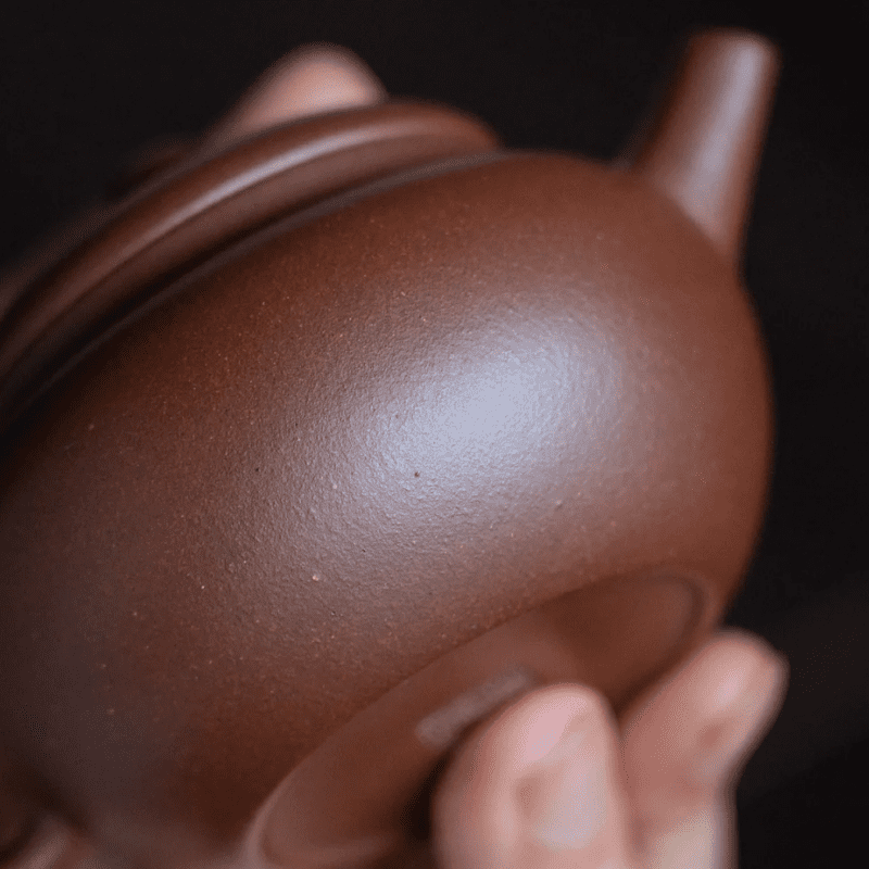 Aged Zini Yuan Gu 100ml Yixing Teapot