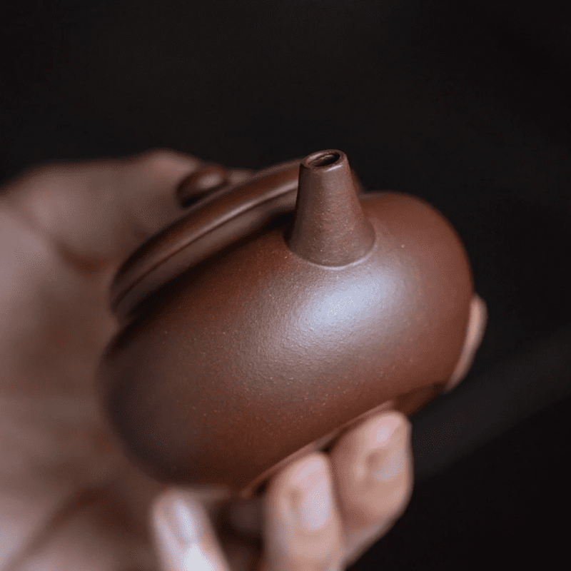 Aged Zini Yuan Gu 100ml Yixing Teapot
