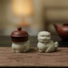 Creative White Porcelain Chinese Lion Tea Pet (6) Creative White Porcelain Chinese Lion Tea Pet