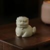 Creative White Porcelain Chinese Lion Tea Pet (9) Creative White Porcelain Chinese Lion Tea Pet