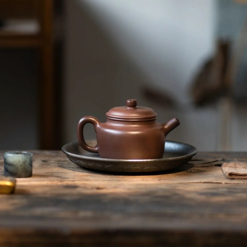 Aged Zini De Zhong 180ml Yixing Teapot