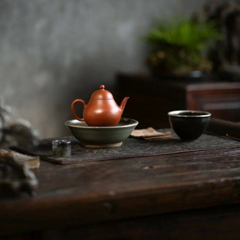 Zhuni Tall Pear 120ml Yixing Teapot