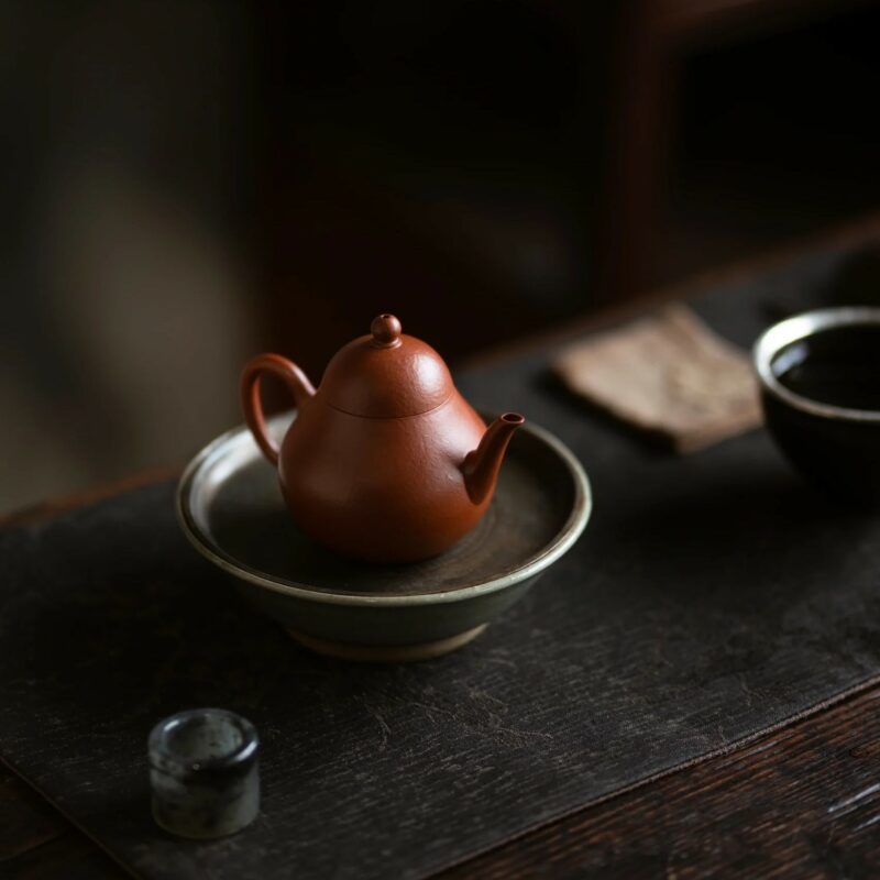 Zhuni Tall Pear 120ml Yixing Teapot