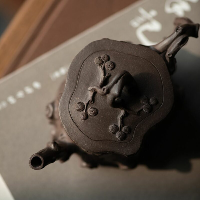 Handmade Tian Qing Ni Mei Zhuang 300ml Yixing Teapot