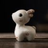 Handmade White Duanni Chital Tea Pet (1) Handmade White Duanni Chital Tea Pet