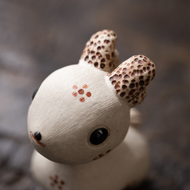 Handmade White Duanni Chital Tea Pet - China Tea Spirit