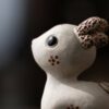 Handmade White Duanni Chital Tea Pet (4) Handmade White Duanni Chital Tea Pet