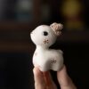 Handmade White Duanni Chital Tea Pet (8) Handmade White Duanni Chital Tea Pet
