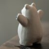 Handmade White Duanni Pollar Bear Tea Pet (12) Handmade White Duanni Pollar Bear Tea Pet