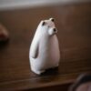 Handmade White Duanni Pollar Bear Tea Pet (8) Handmade White Duanni Pollar Bear Tea Pet