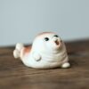 Handmade White Duanni Smiling Seal Tea Pet