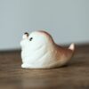 Handmade White Duanni Smiling Seal Tea Pet
