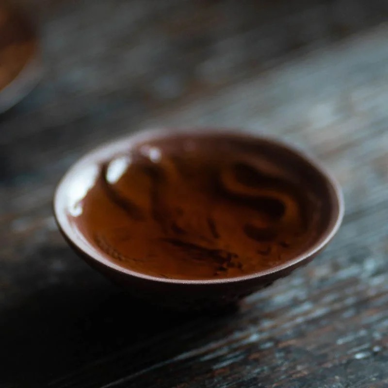 Handmade Zini Dragon 60ml Tea Cup (3) Handmade Zini Dragon 60ml Tea Cup