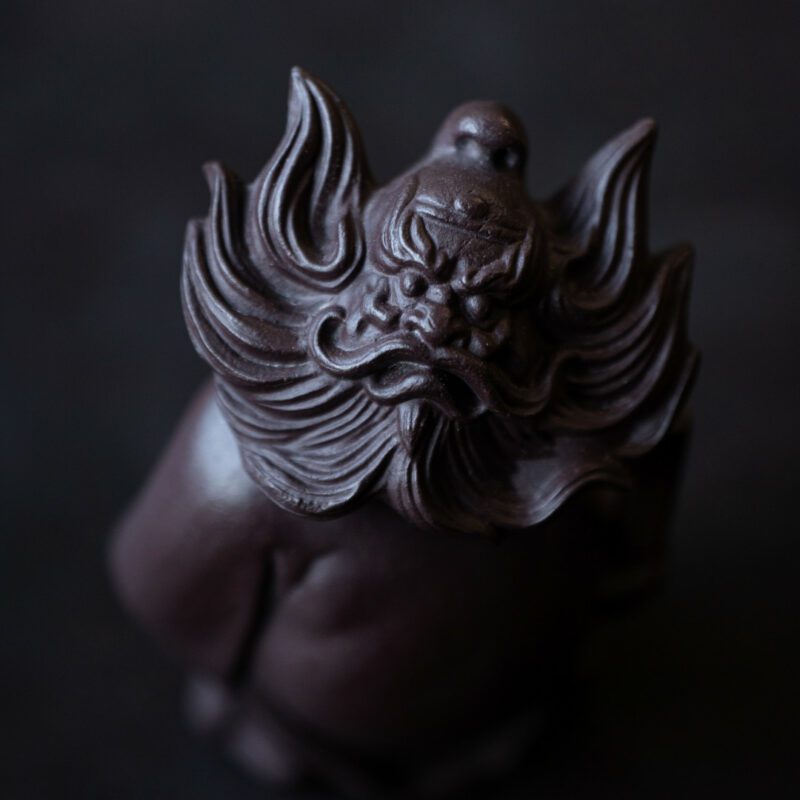 Handmade Zini Zhong Kui Tea Pet (2) Handmade Zini Zhong Kui Tea Pet
