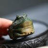 Handmade Zisha Yixing Clay Horned Frog Tea Pet (2) Handmade Zisha Yixing Clay Horned Frog Tea Pet