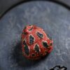 Handmade Zisha Yixing Clay Horned Frog Tea Pet (8) Handmade Zisha Yixing Clay Horned Frog Tea Pet