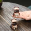 Handmade Zisha Yixing Clay Otter Tea Pet (12) Handmade Zisha Yixing Clay Otter Tea Pet