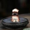 Handmade Zisha Yixing Clay Otter Tea Pet (9) Handmade Zisha Yixing Clay Otter Tea Pet