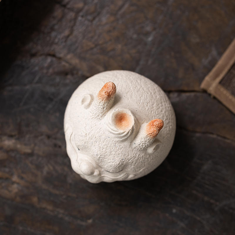 IMG_7836 Handmade White Duanni Dragon Bun Tea Pet