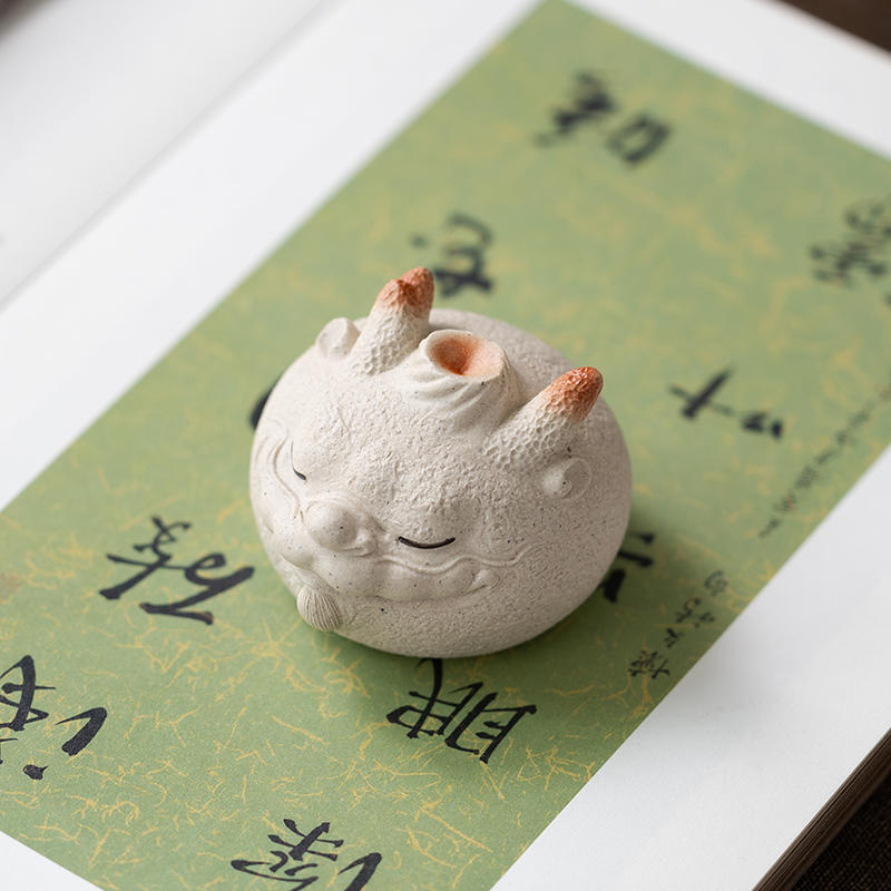 IMG_7839 Handmade White Duanni Dragon Bun Tea Pet