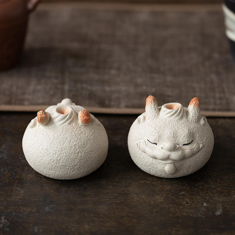 IMG_7841 Handmade White Duanni Dragon Bun Tea Pet