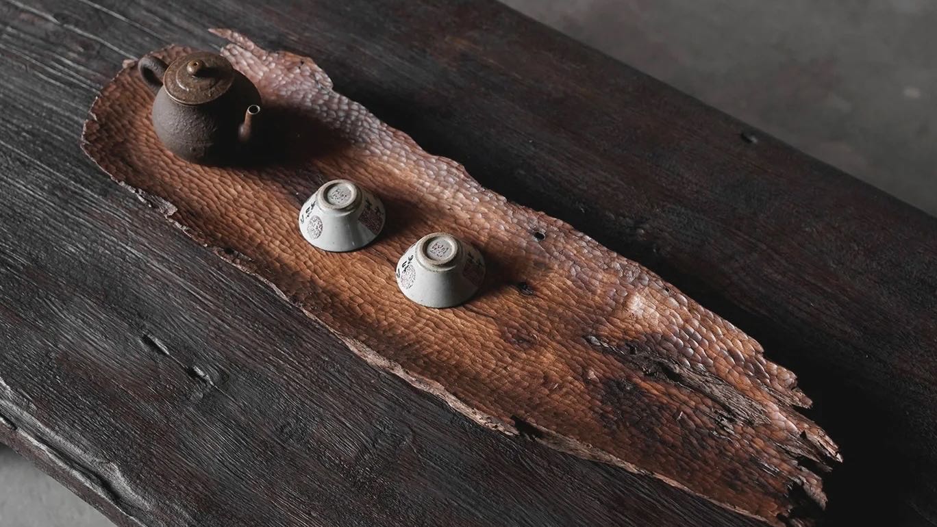 Elegant Thickened Frosted Glass Minimalism Tea Boat