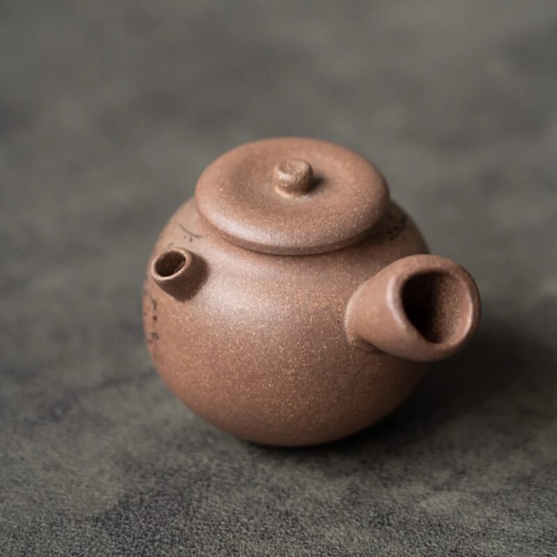 half-handmade-aged-duanni-bao-xiang-kyusu-120ml-yixing-teapot-7