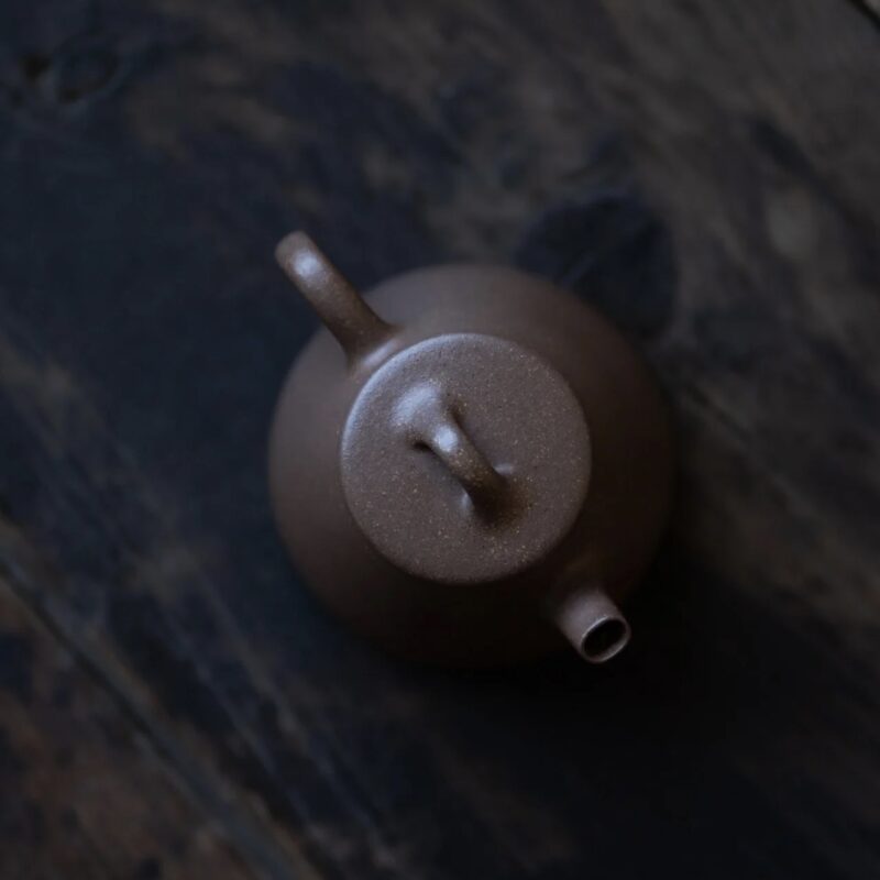 half-handmade-aged-duanni-tall-shi-piao-110ml-yixing-teapot-9
