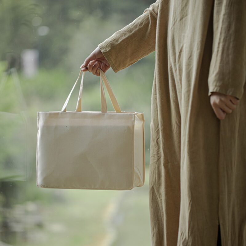 Elegant Jade White Porcelain Green Tea Gaiwan Set