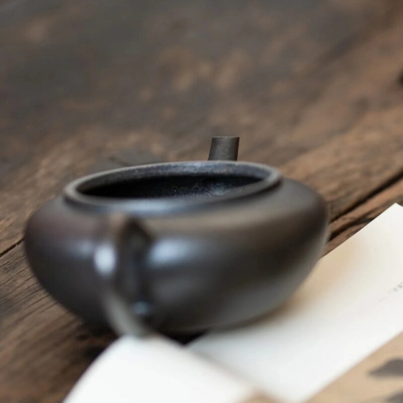 Wood Fired Zini Diamond Flower 150ml Yixing Teapot