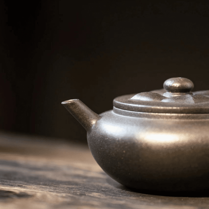 Wood Fired Zini Diamond Flower 150ml Yixing Teapot