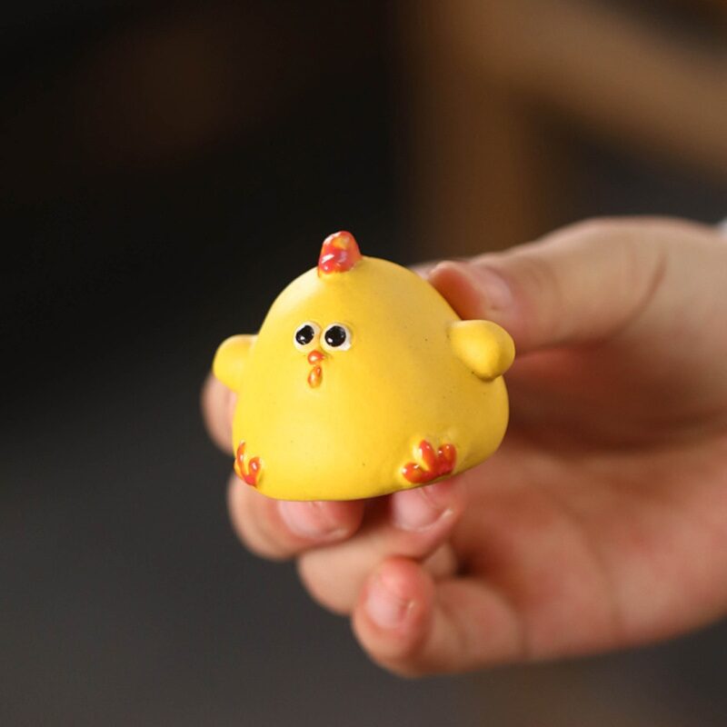 Zisha Yixing Clay  Cute Fly Chick Tea Pet
