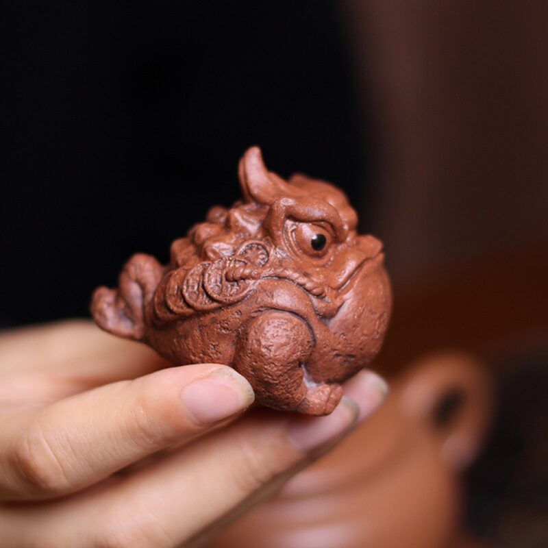 Zisha Yixing Clay Money Toad Tea Pet