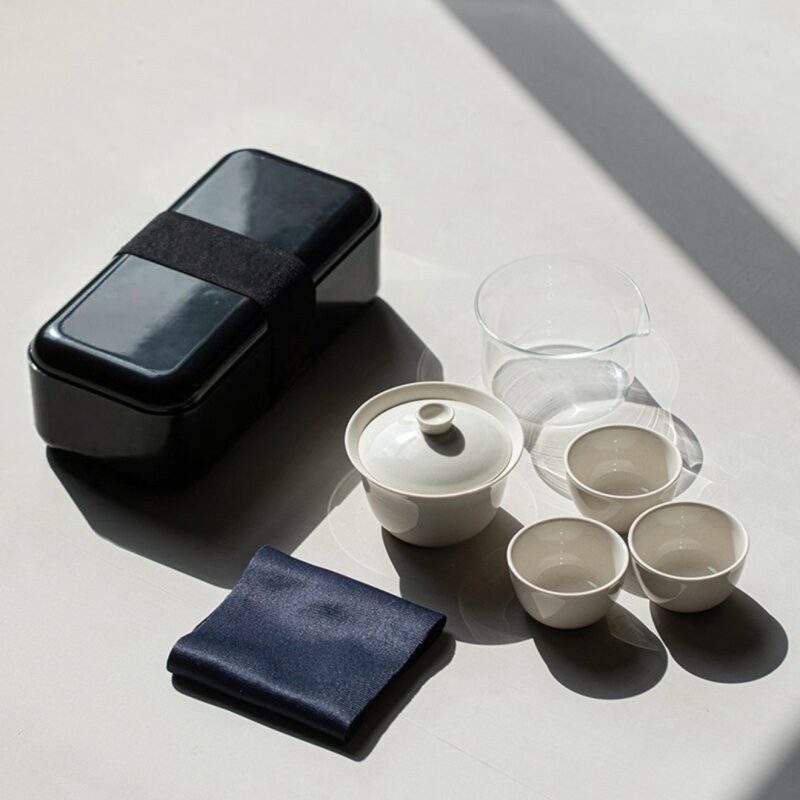 xr:d:DAF_YADVSvY:6,j:9077426576716577555,t:24031308 Portable Ceramic Tea Gentleman Tea Set