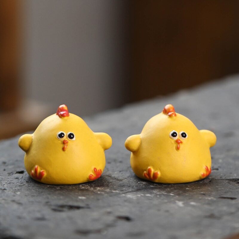 Zisha Yixing Clay  Cute Fly Chick Tea Pet