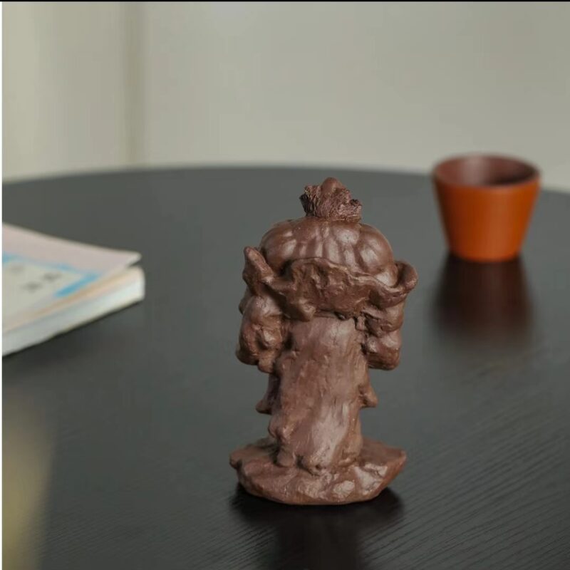 38 Handmade Zisha Yixing Clay Zhong Kui Ornament Decoration Teapet