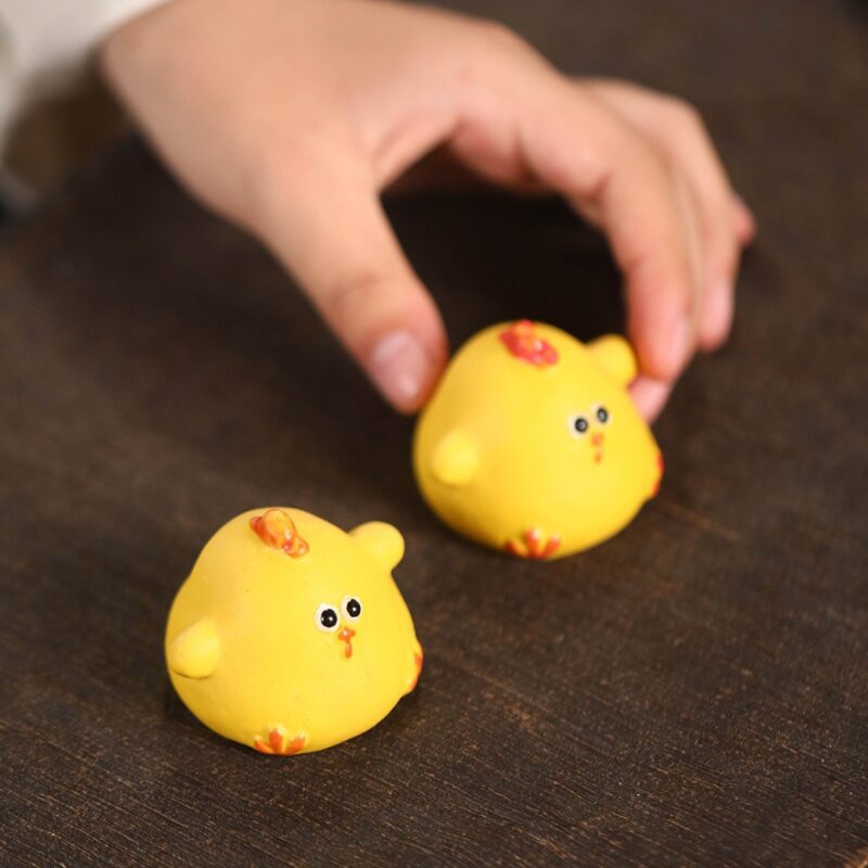 Zisha Yixing Clay  Cute Fly Chick Tea Pet