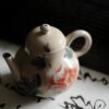 4 Wucai Underglaze decoration Ceramic Peony 130ml Teapot
