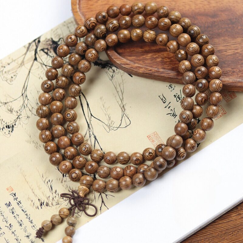 xr:d:DAGAenz5cBk:4,j:5011803221893038941,t:24032502 Vintage Bodhi Seed Chicken-wing wood 108 Bodhi Seed Bracelet