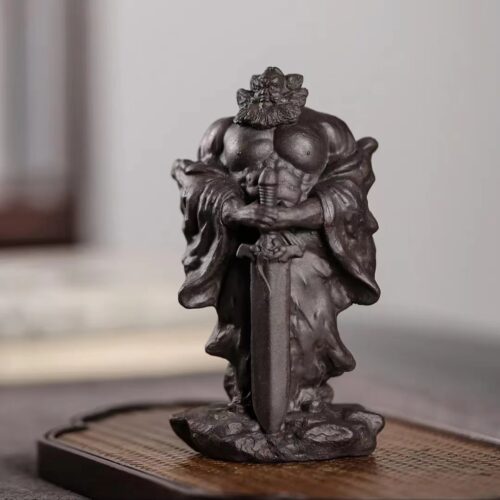 40 Handmade Zisha Yixing Clay Zhong Kui Ornament Decoration Teapet