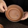 45bc59ee43c445004dead5b2cb8fc13 Handmade Unglazed Aged Rock Clay Yuan Bao 90ml Gaiwan