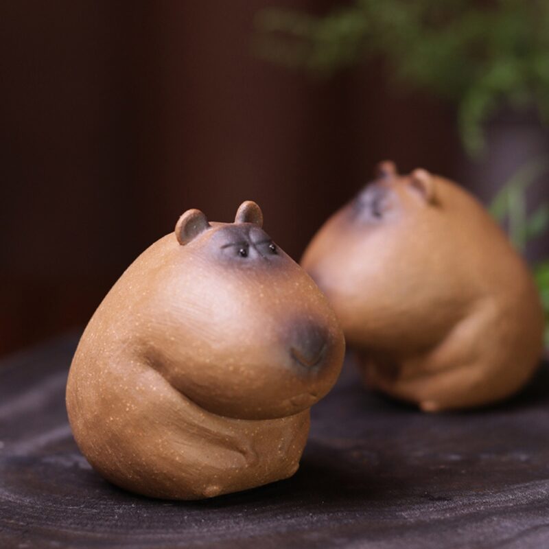 Creative Zisha Yixing Clay Rat and Guinea Pig Tea Pet