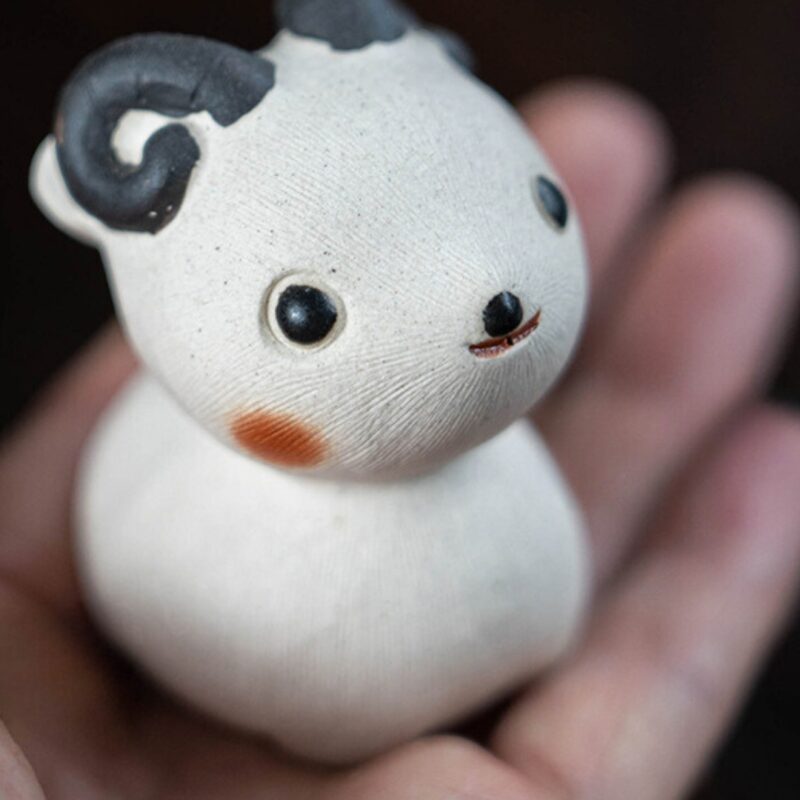 Zisha Yixing Clay Goat Sheep Tea Pet