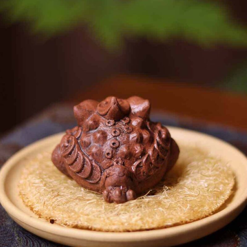 Zisha Yixing Clay Money Toad Tea Pet